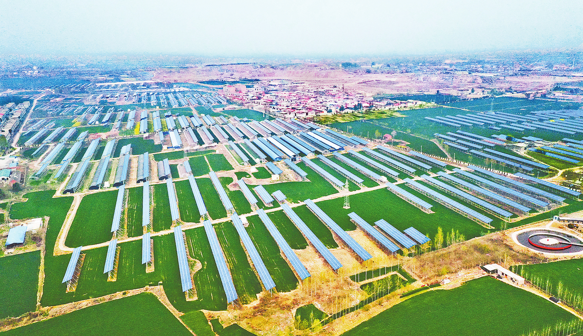 “农光互补” 助力乡村振兴